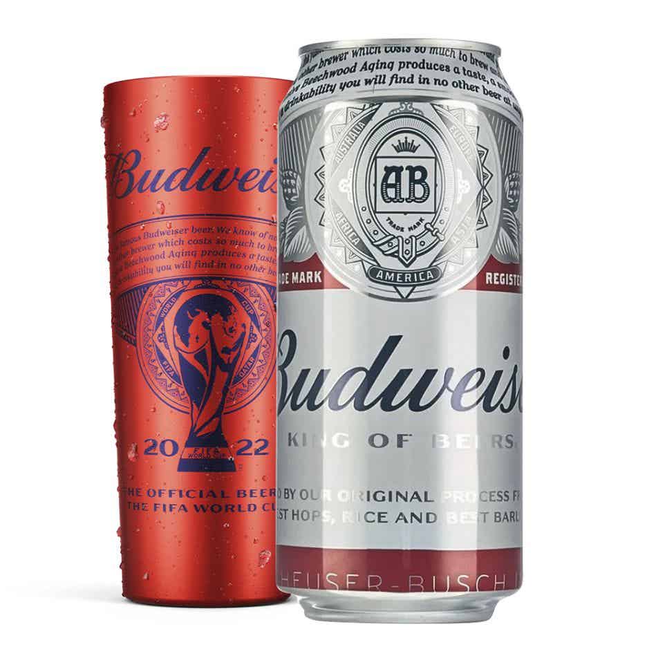 BUDWEISER PREMIUM BEER HAIF